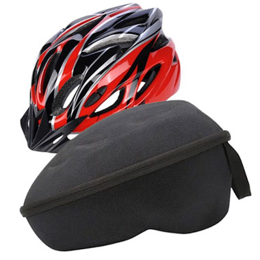 Storage of riding safety helmets